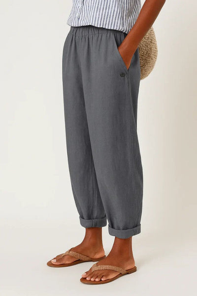 Clara | Timeless Linen-Cotton Trousers