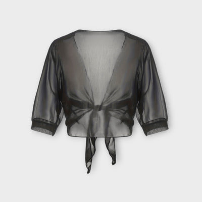 Blouse with Open Front